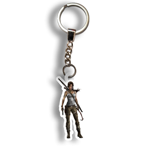 Tomb Raider keychain