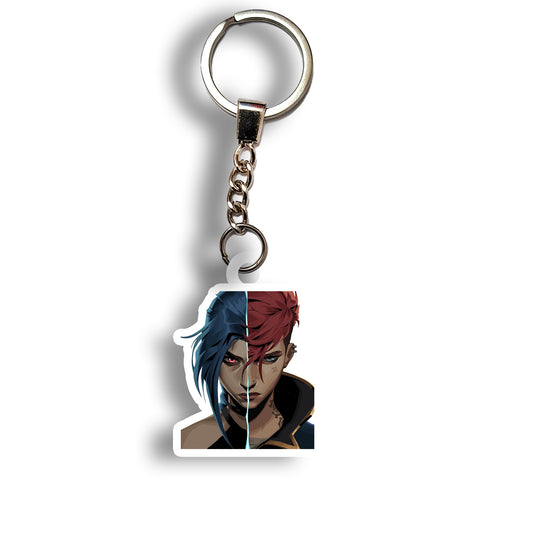 Vi & Jinx keychain