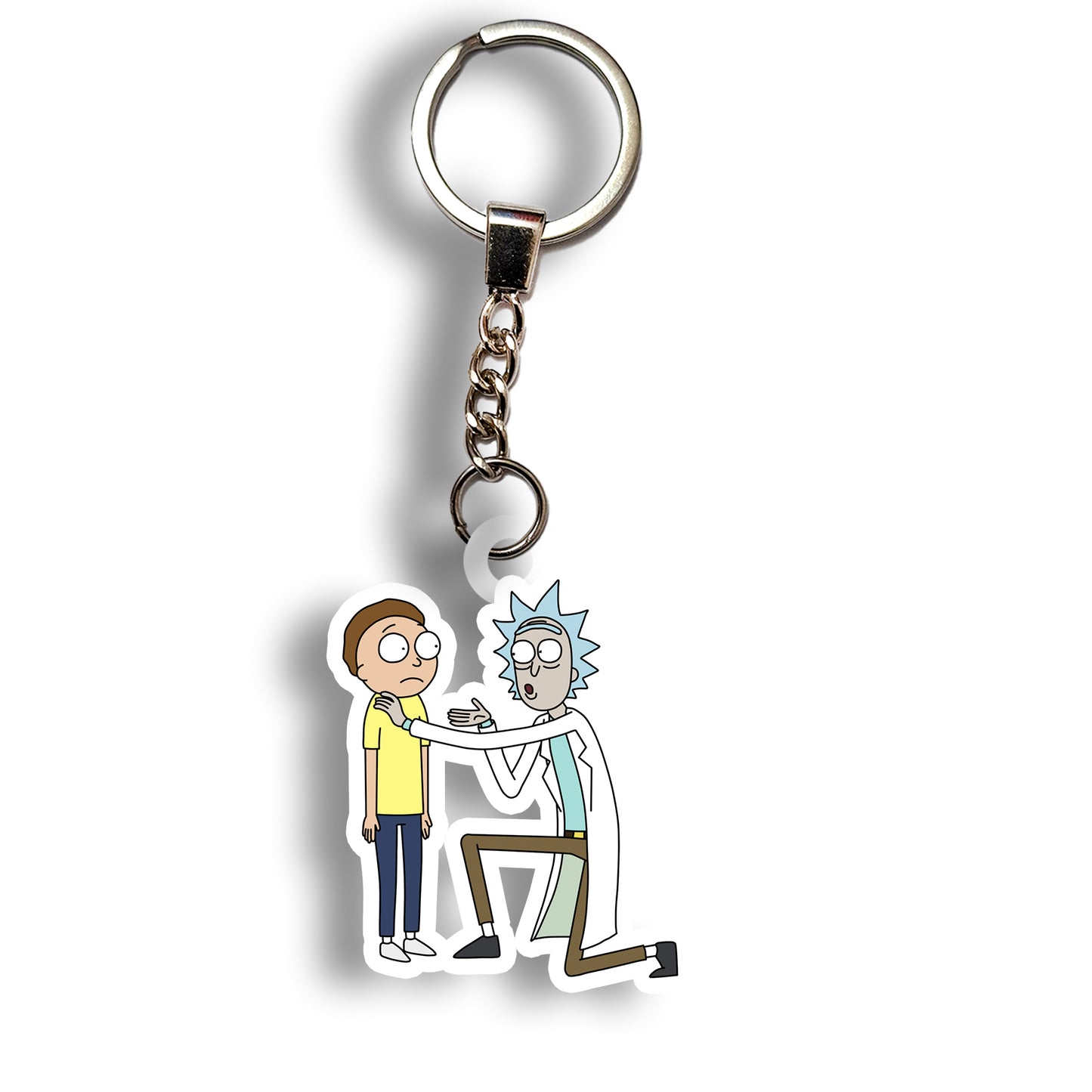 Rick & Morty keychain 3