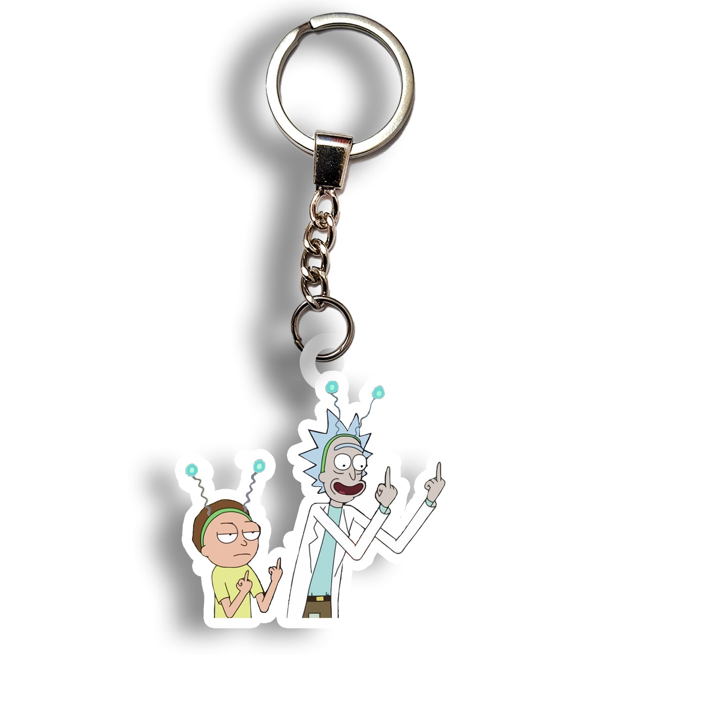 Rick & Morty keychain 4