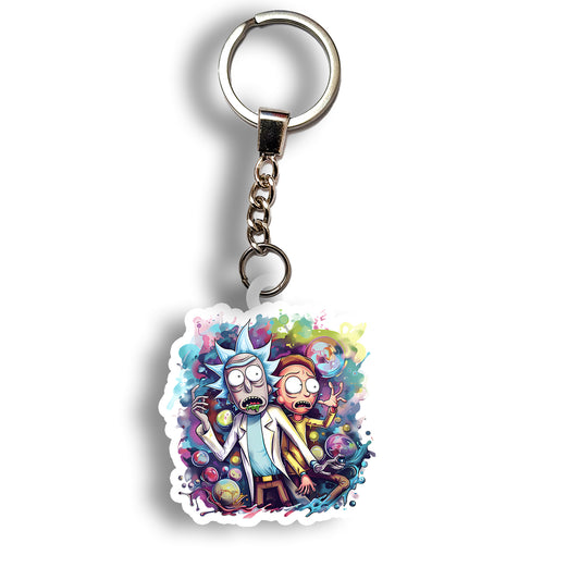 Rick & Morty keychain 8