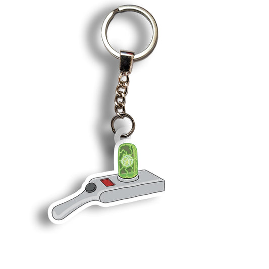 Rick’s Portal Gun keychain