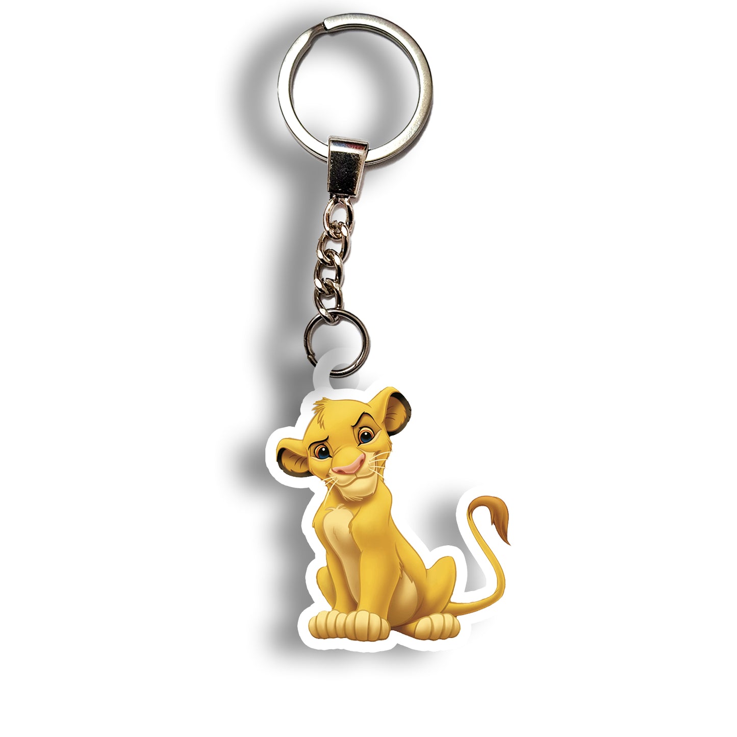 Young Simba keychain
