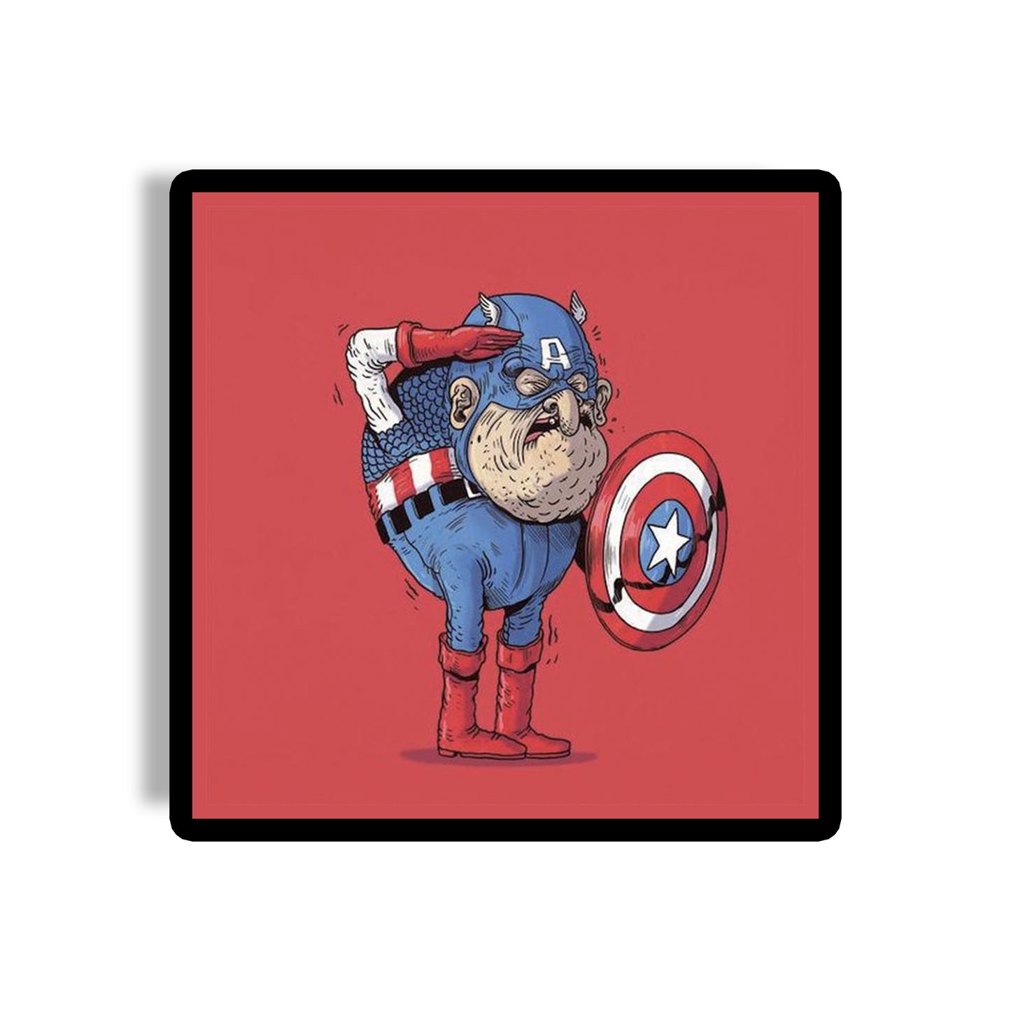 Captain America Coaster