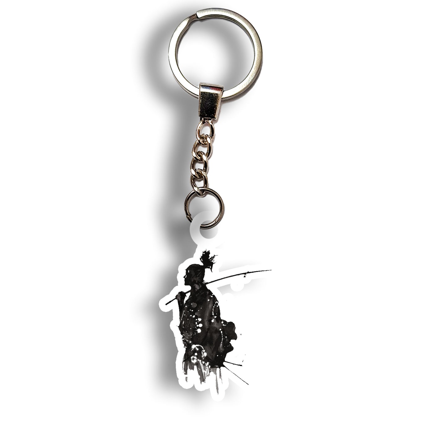 Samurai keychain