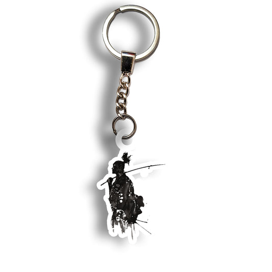 Samurai keychain
