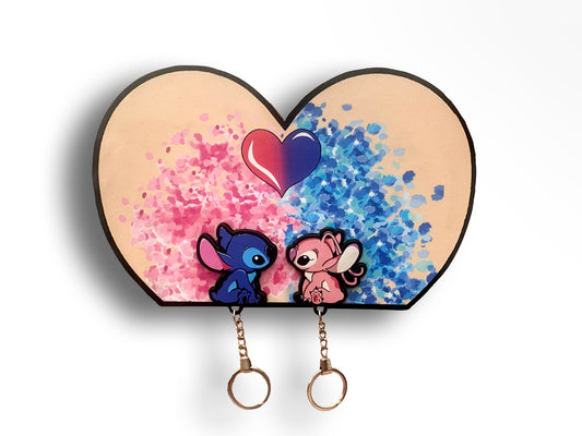 Lilo and Stitch Keychain Holder