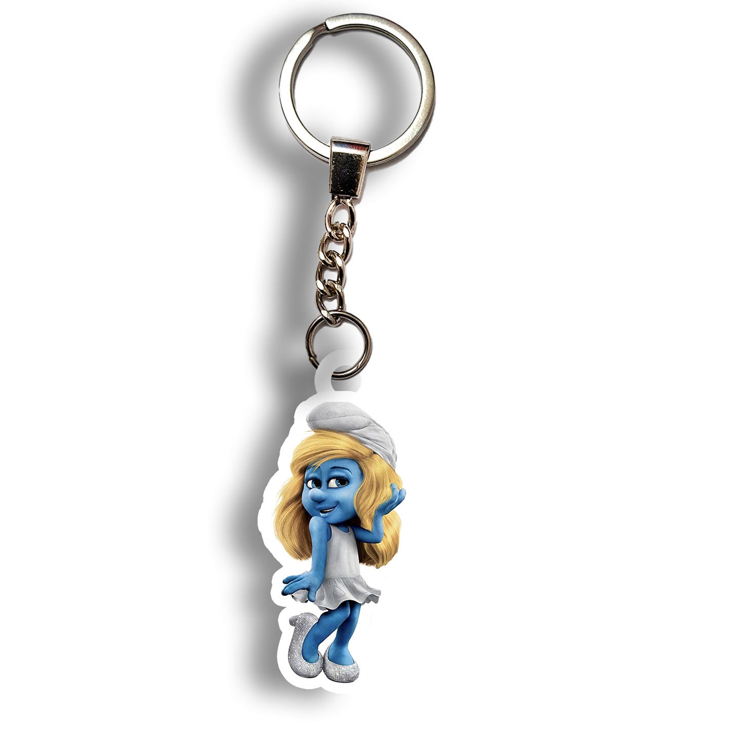 Smurfette keychain