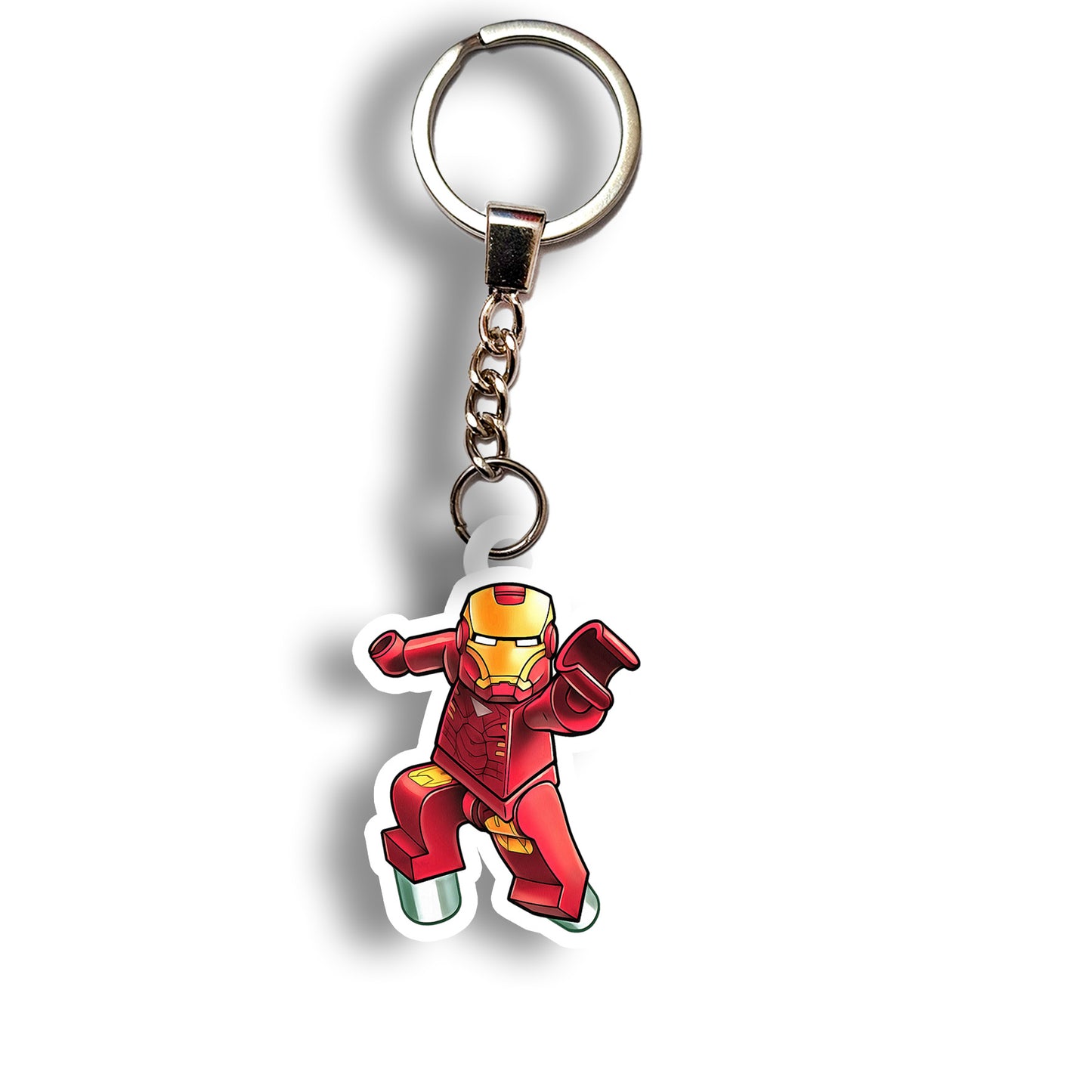 Iron Man LEGO keychain