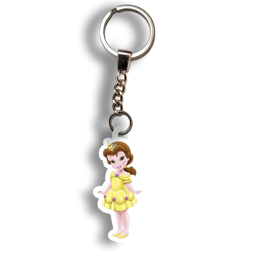 Belle (Beauty and the Beast) keychain