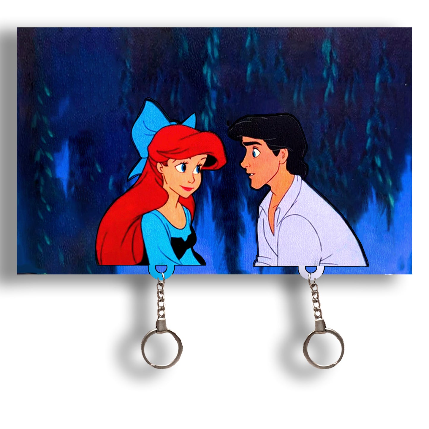 Little Mermaid Keychain Holder
