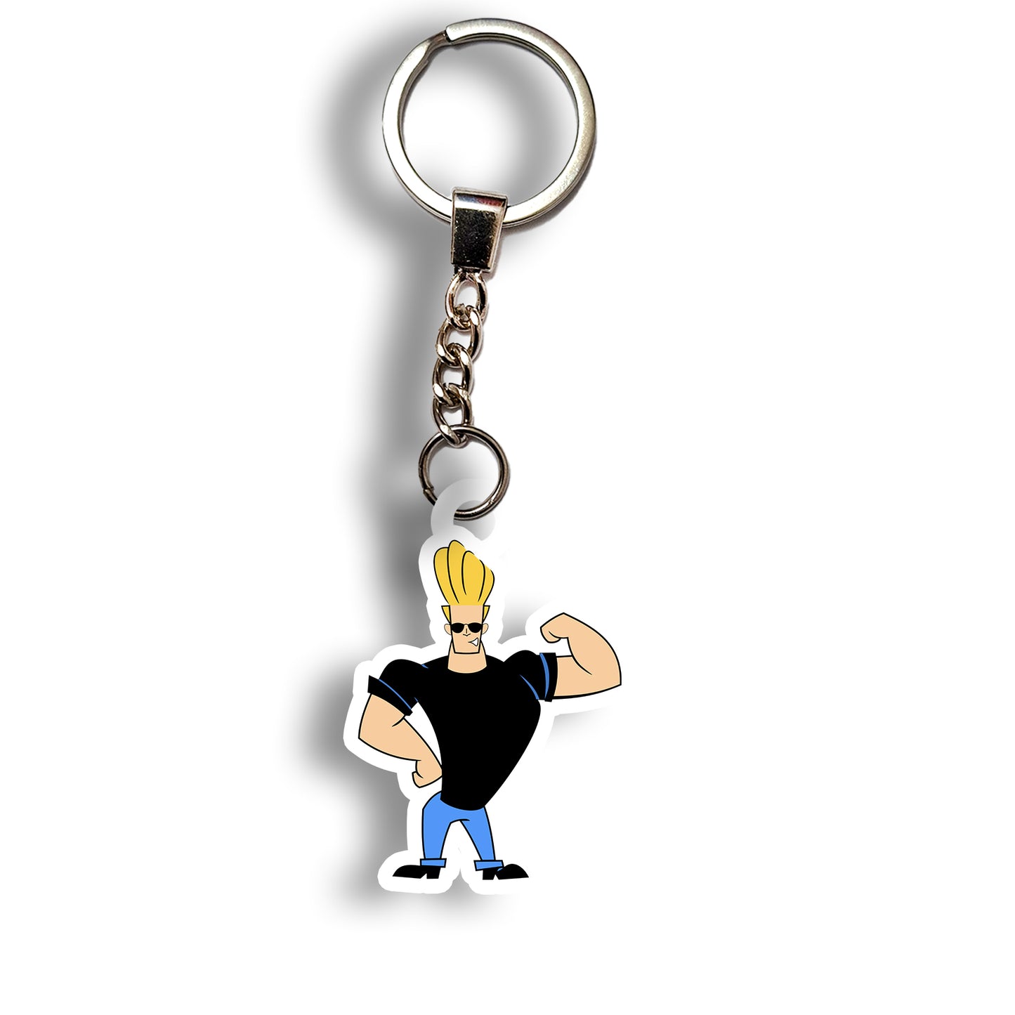 Johnny Bravo keychain