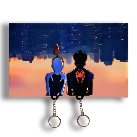 Spider-Man & Gwen Keychain Holder