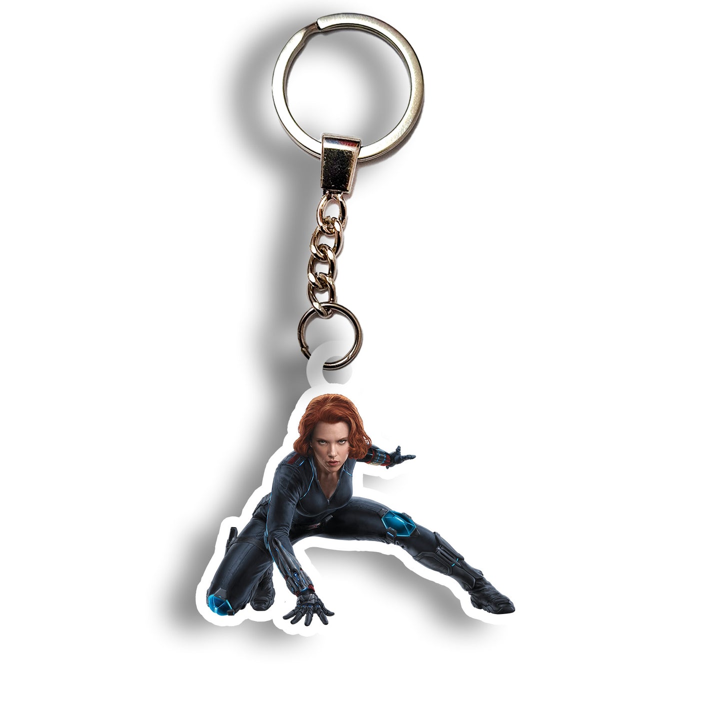 Black Widow keychain