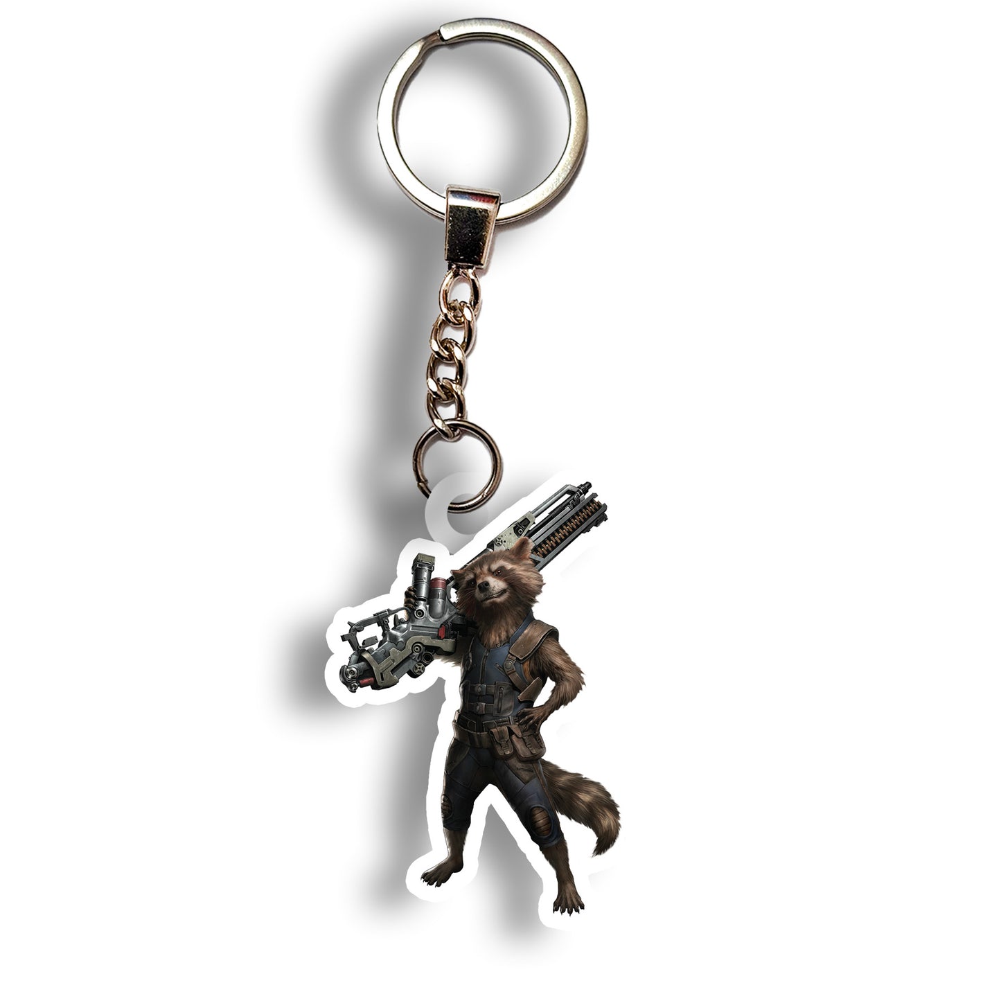 Rocket keychain