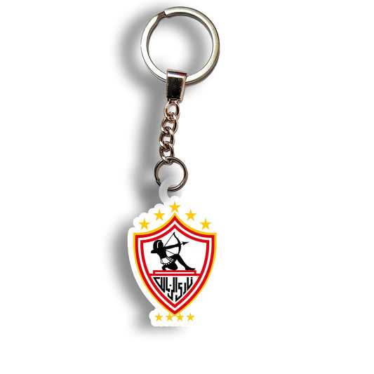 Zamalek F.C. Logo keychain 01