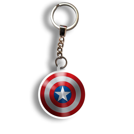 Captain America Shield keychain