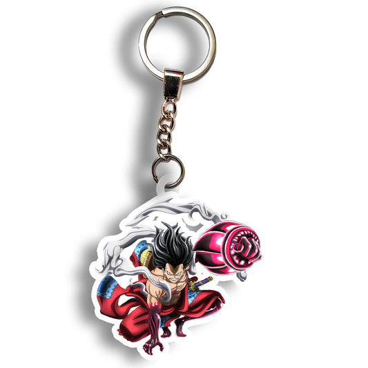 Luffy Gear Fourth: Snakeman keychain