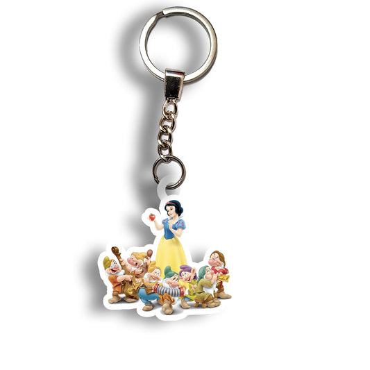 Snow White and the Seven Dwarfs keychain