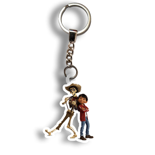 Miguel & Héctor keychain