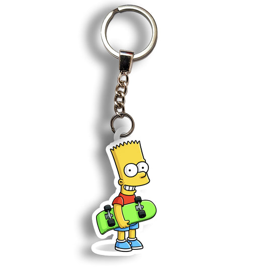 Bart Simpson keychain