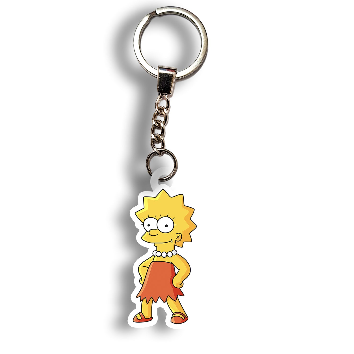 Lisa Simpson keychain