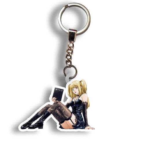 Misa Amane – Gothic Idol of Death Keychain