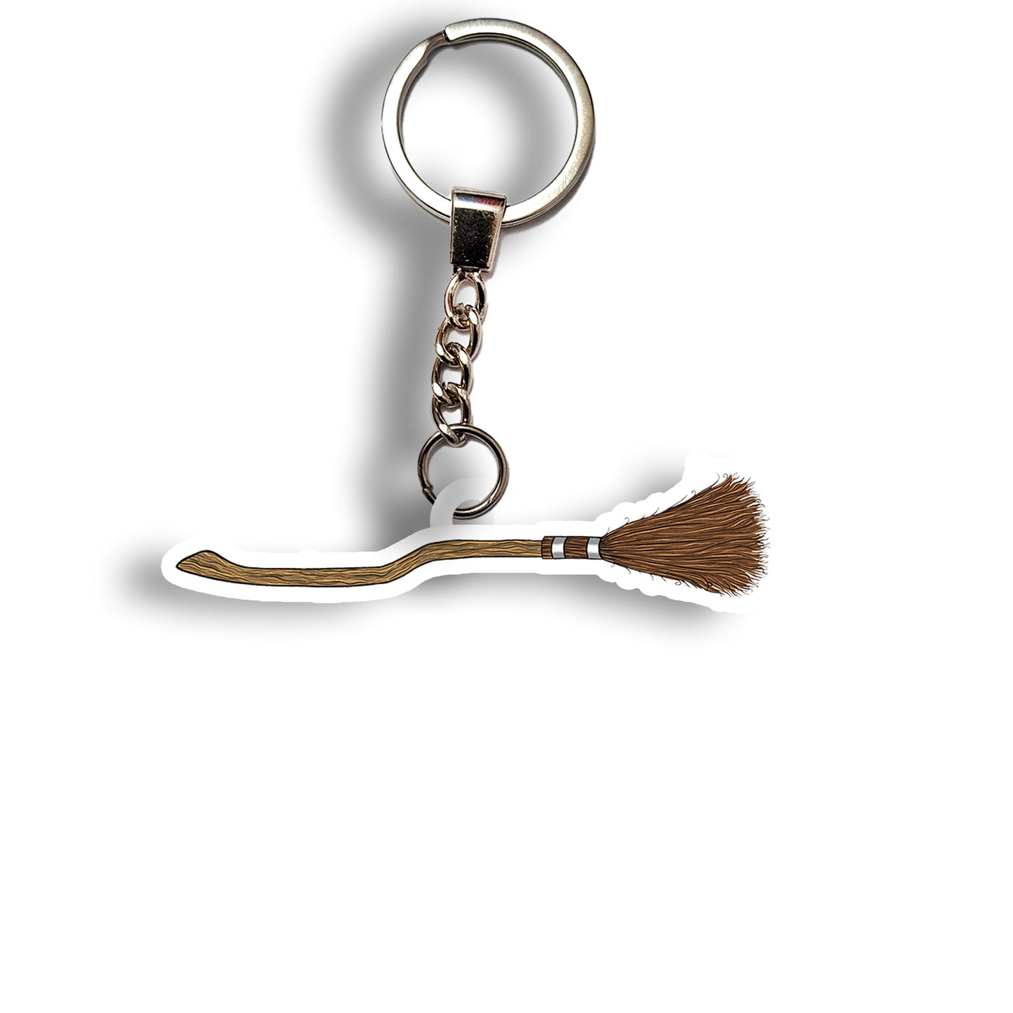 Broom keychain