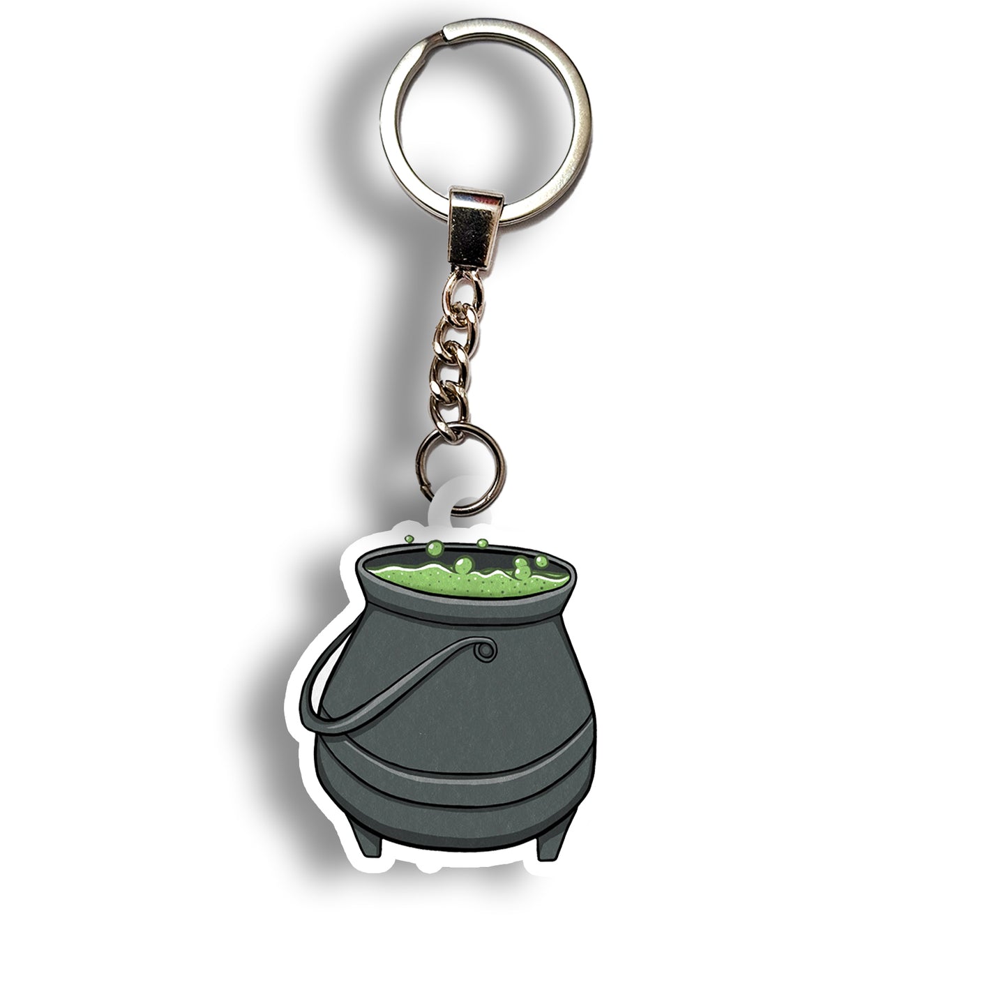 Cauldron keychain