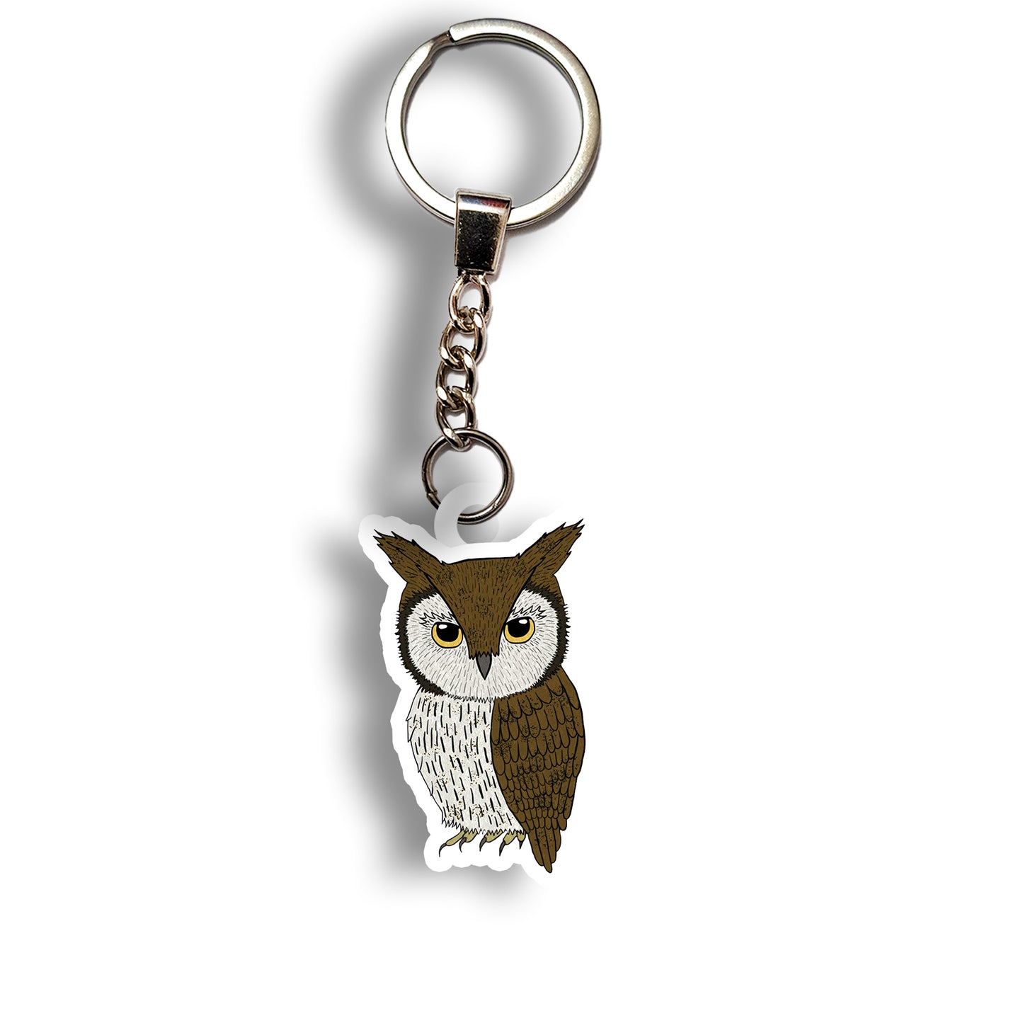 Brown Owl keychain