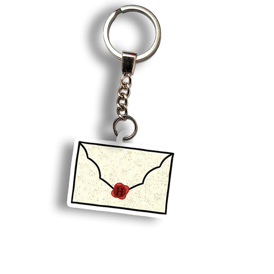 Hogwarts Letter keychain
