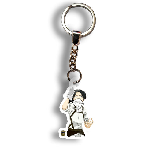 Levi Ackerman Cleaning Keychain