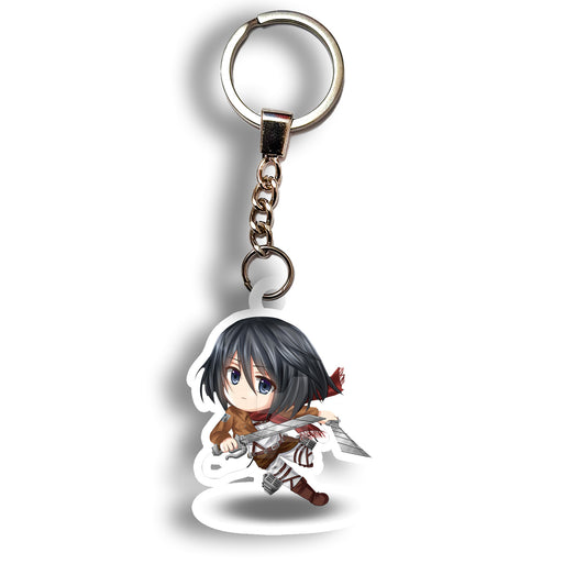 Mikasa Chibi Keychain 2