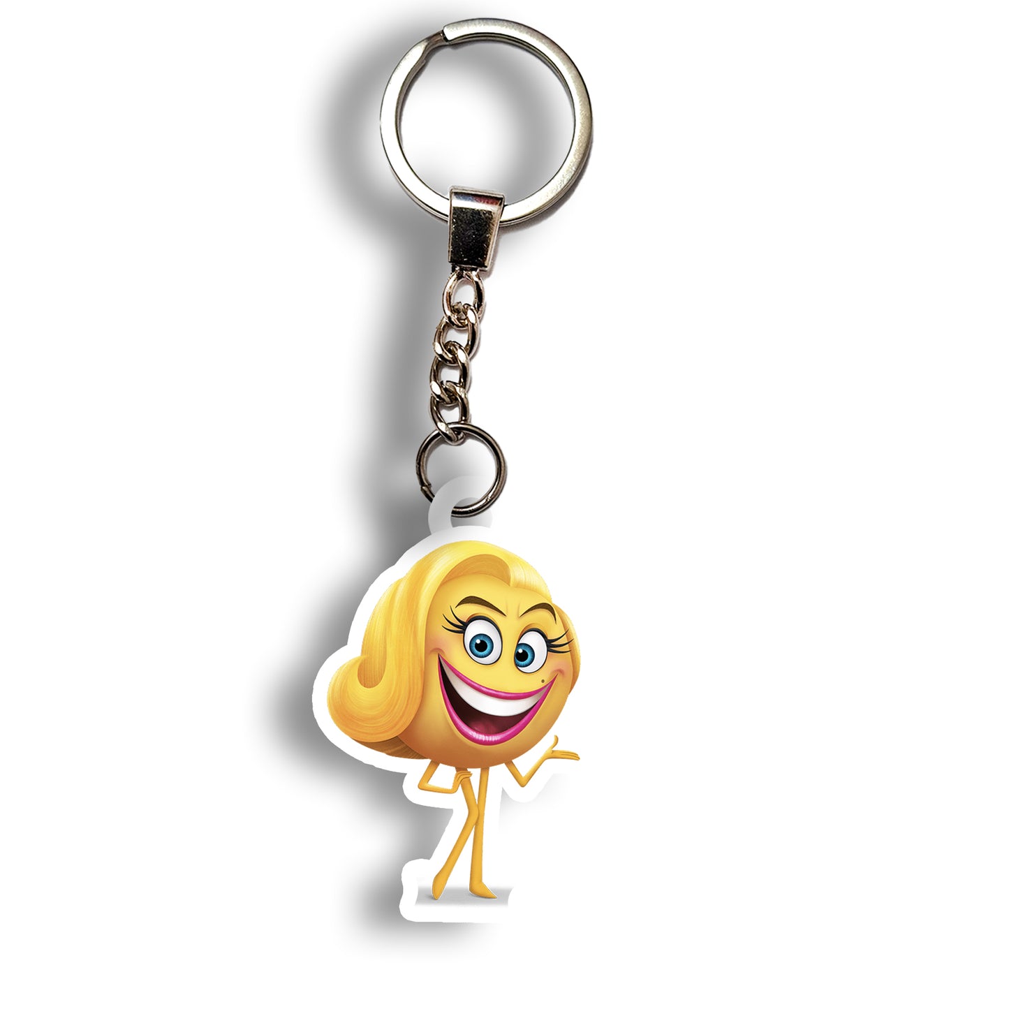 Smiler (The Emoji Movie) keychain