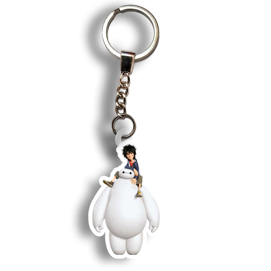 Baymax & Hiro Hamada keychain