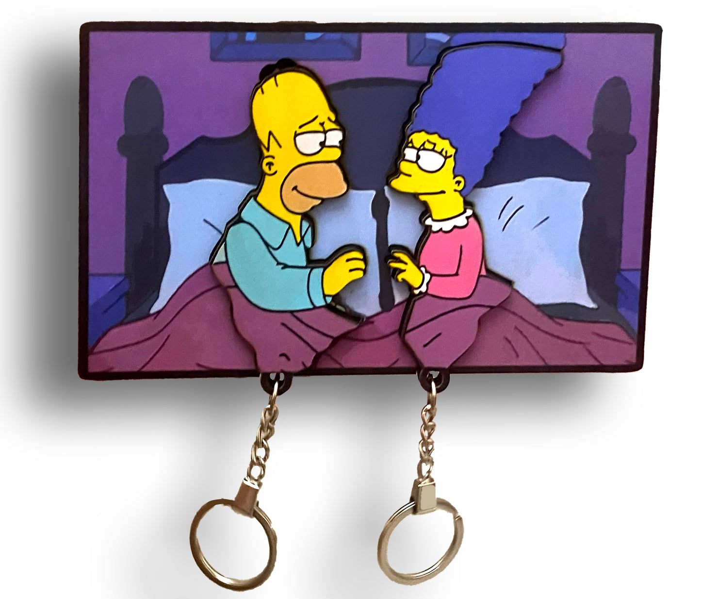 The Simpsons Keychain Holder