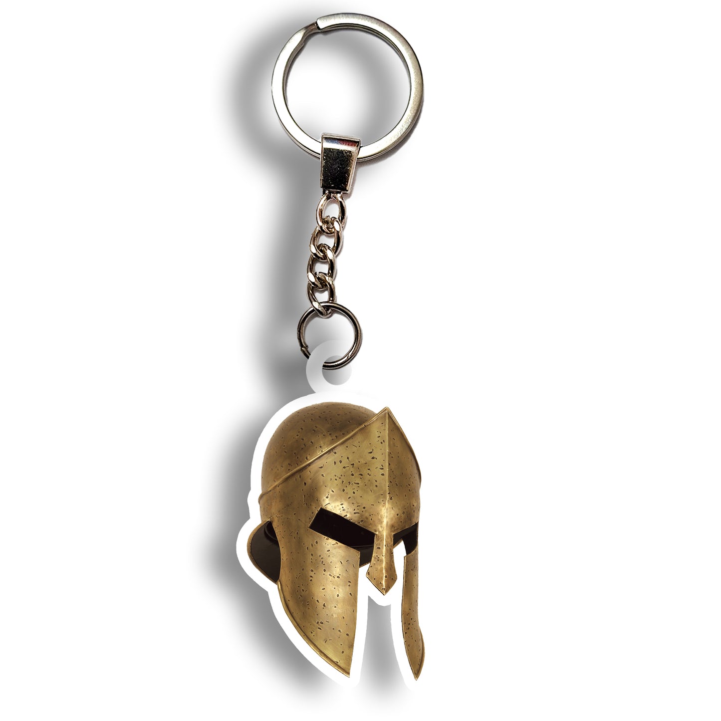 Sparta Helmet keychain