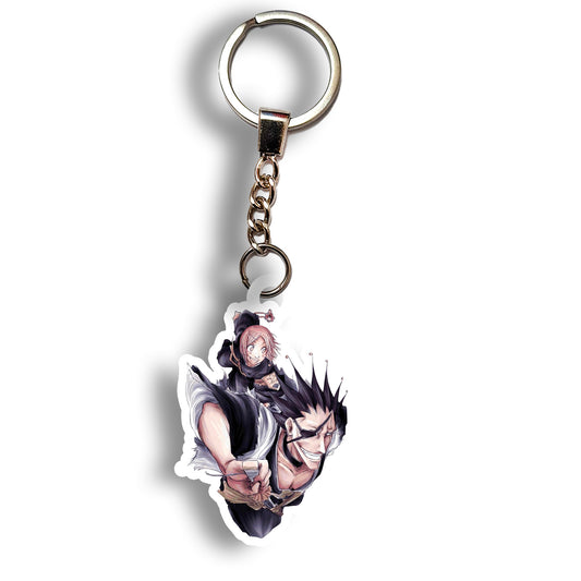 Kenpachi & Yachiru Keychain