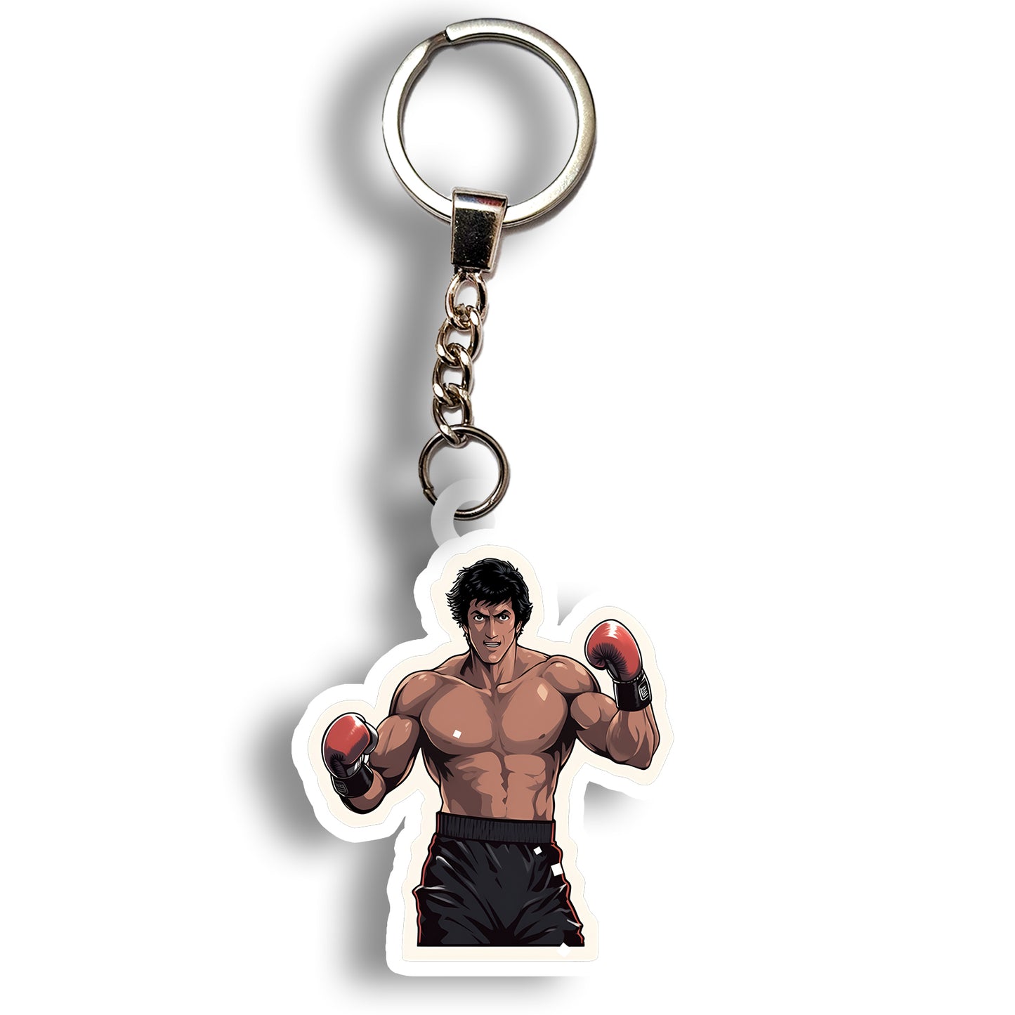 Rocky Balboa keychain