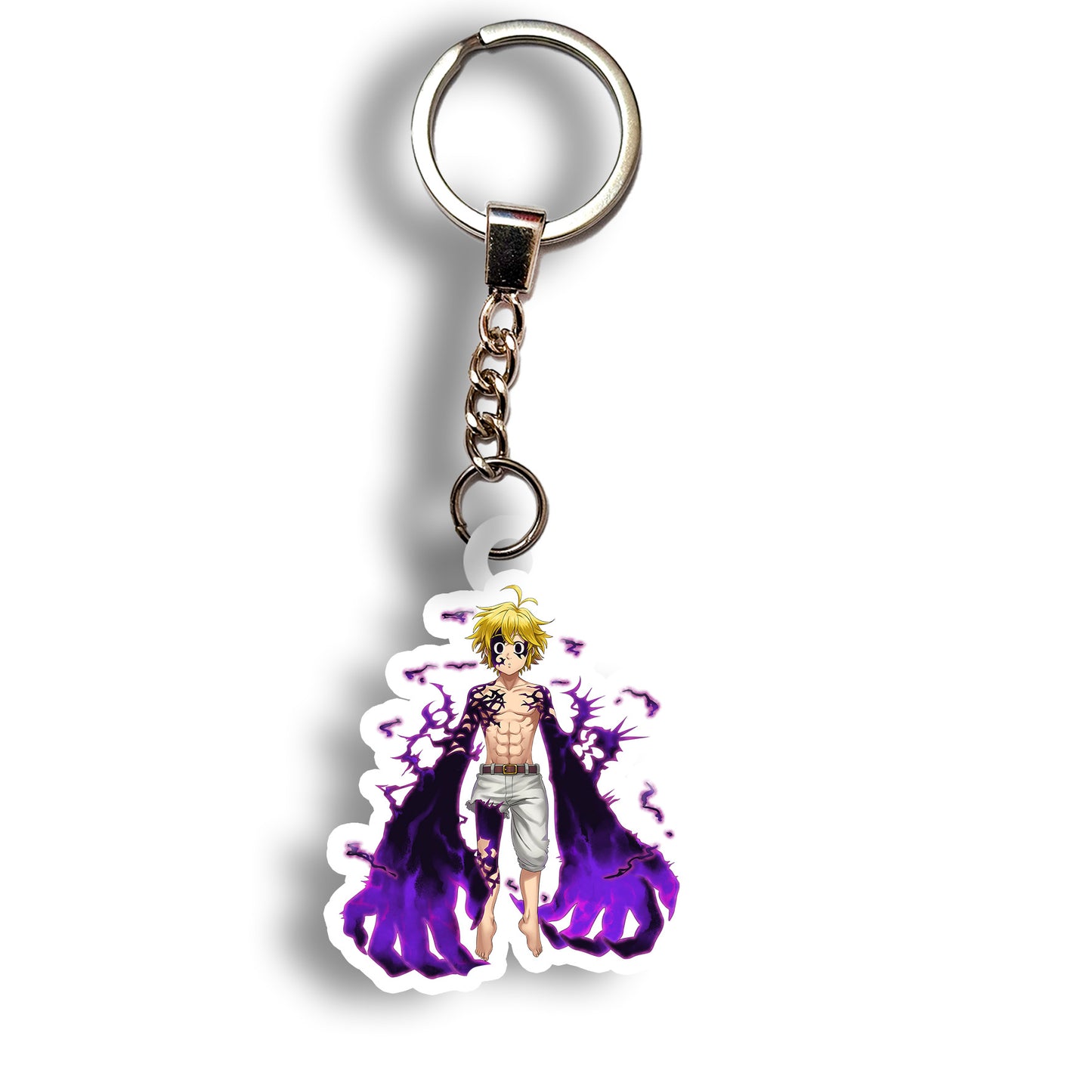 Meliodas with Demon Form keychain 2