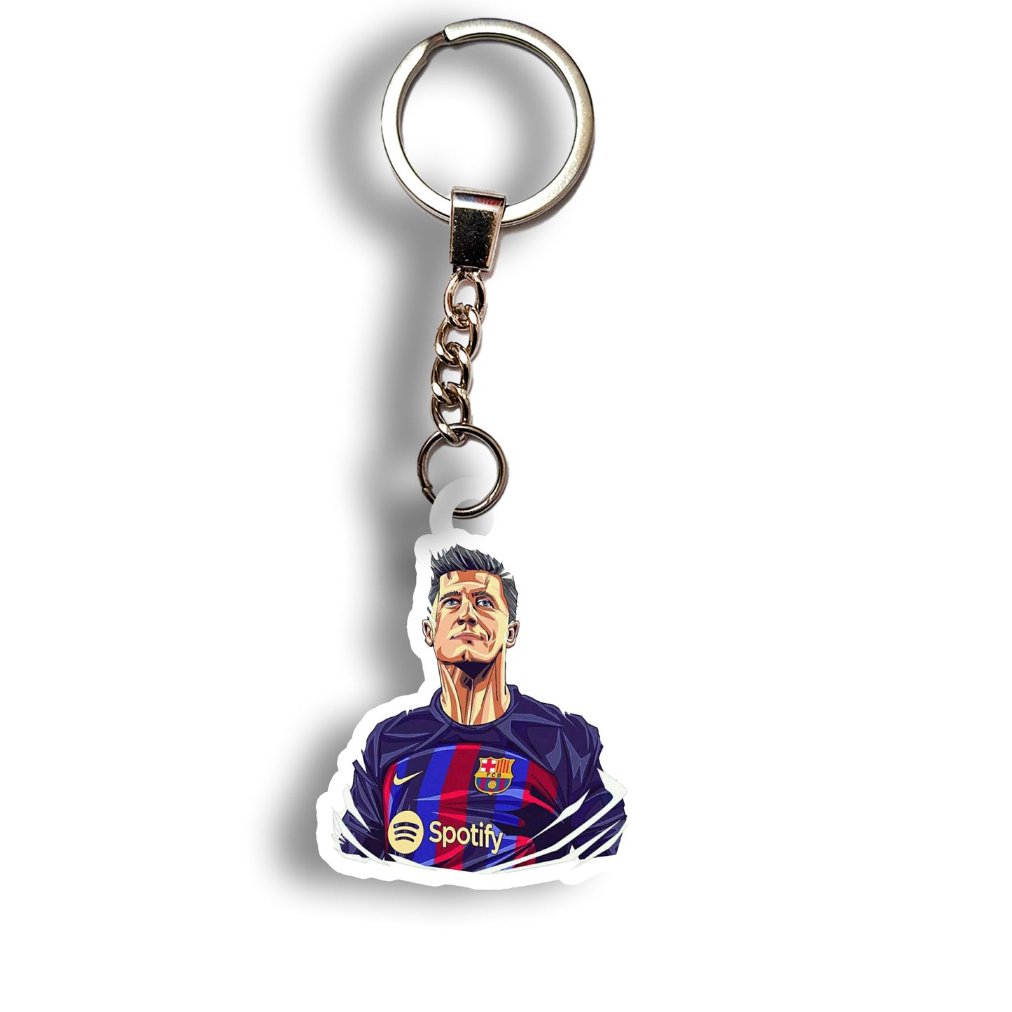 Robert Lewandowski keychain