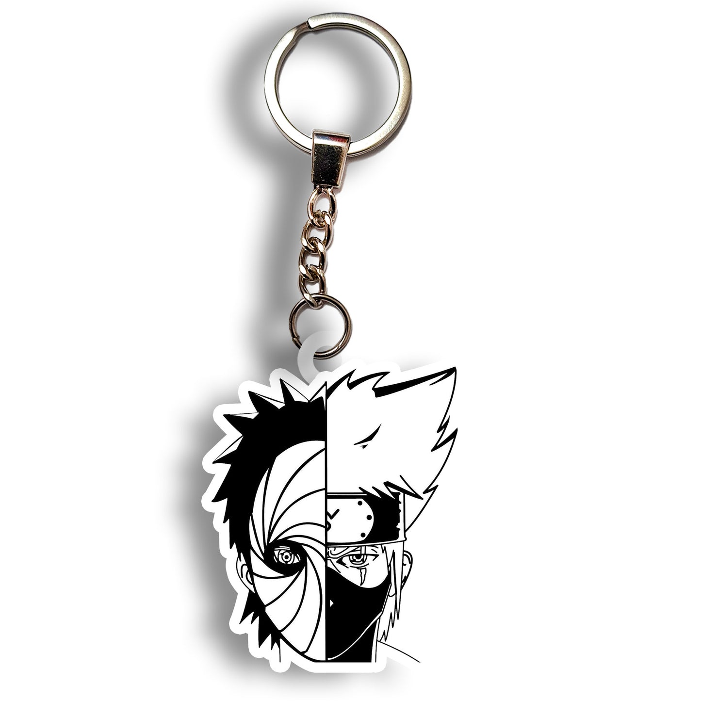 Kakashi Hatake & Obito Uchiha keychain