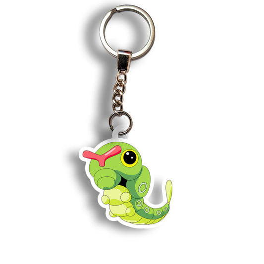 Caterpie keychain