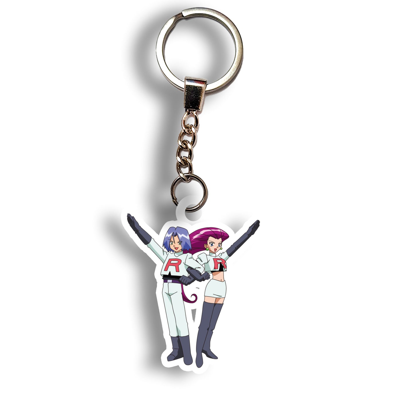 Team Rocket keychain