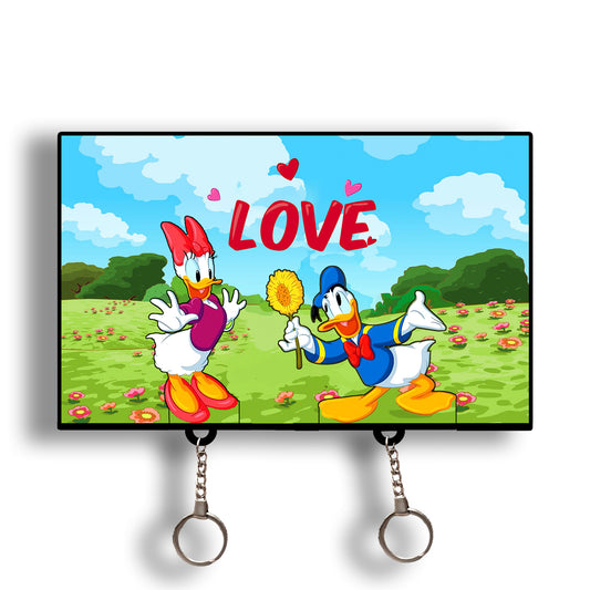 Donald Duck Keychain Holder