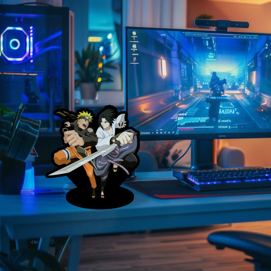 Naruto vs Sasuke Maquette