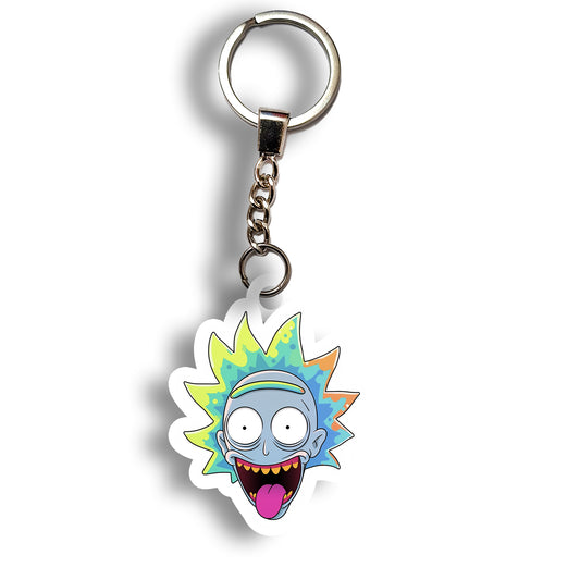 Rick Sanchez keychain