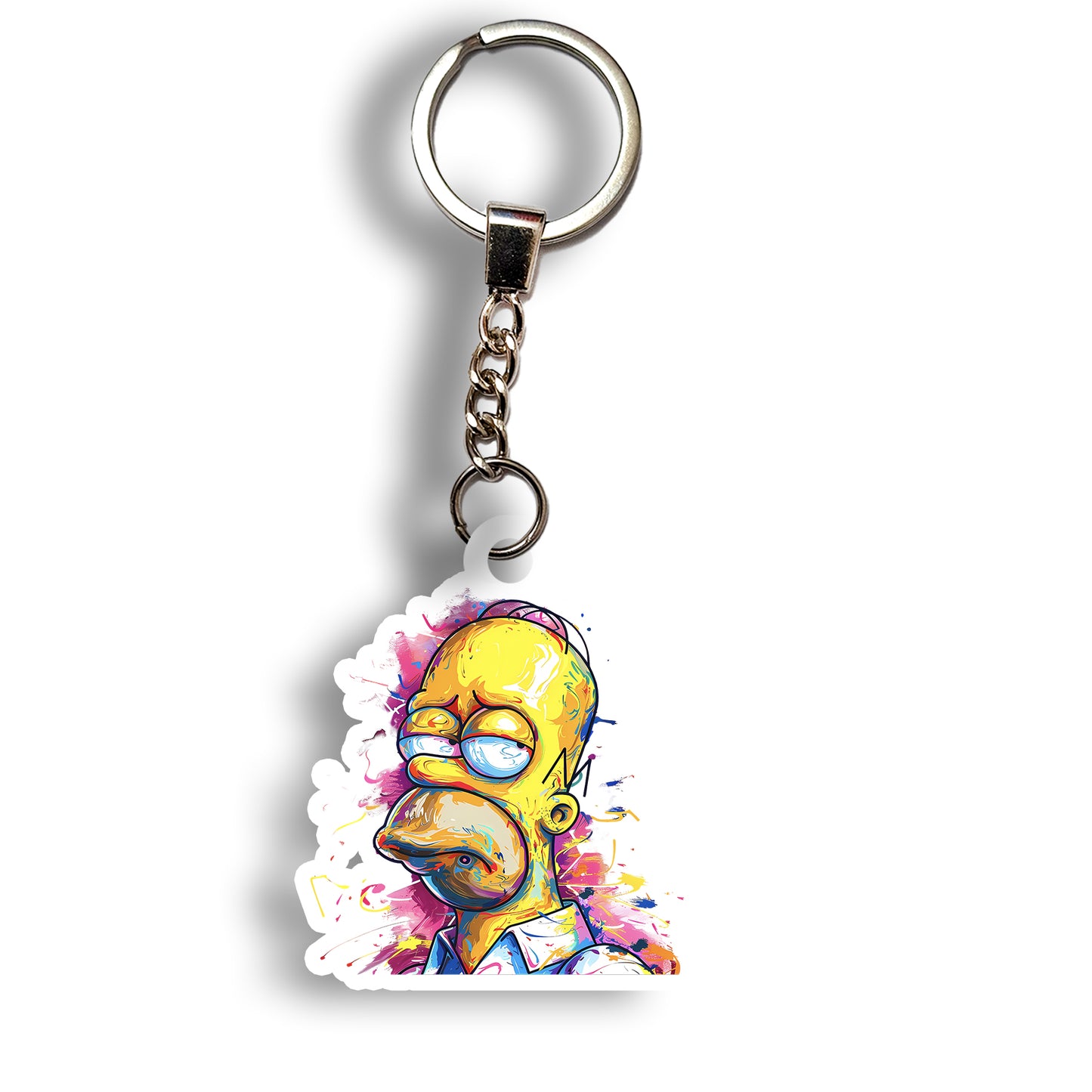Homer Simpson keychain
