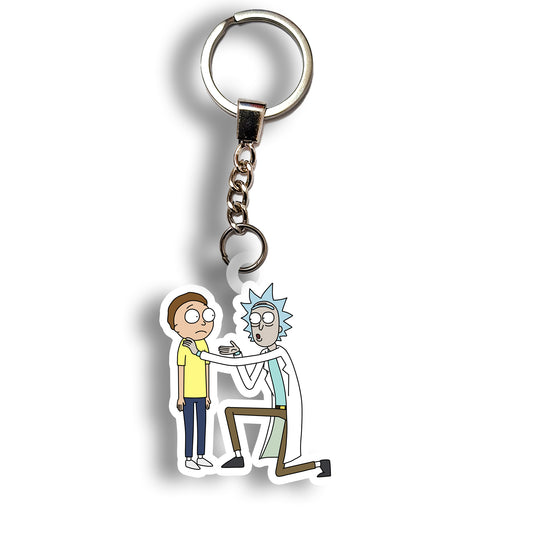 Rick & Morty keychain 3