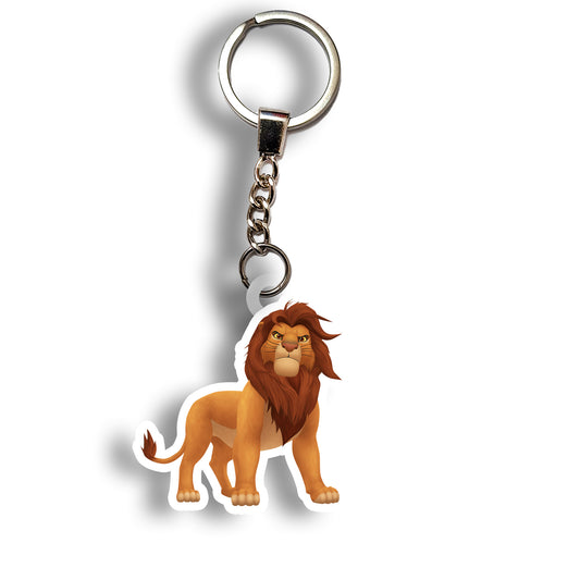 Adult Simba keychain